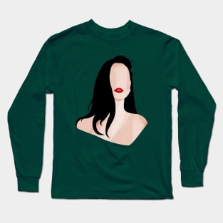 Mysterious Lady Long Sleeve T-Shirt